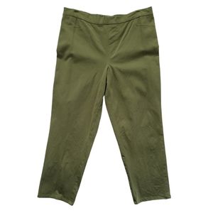 Isaac Mizrahi Petite Stretch Ankle Pants